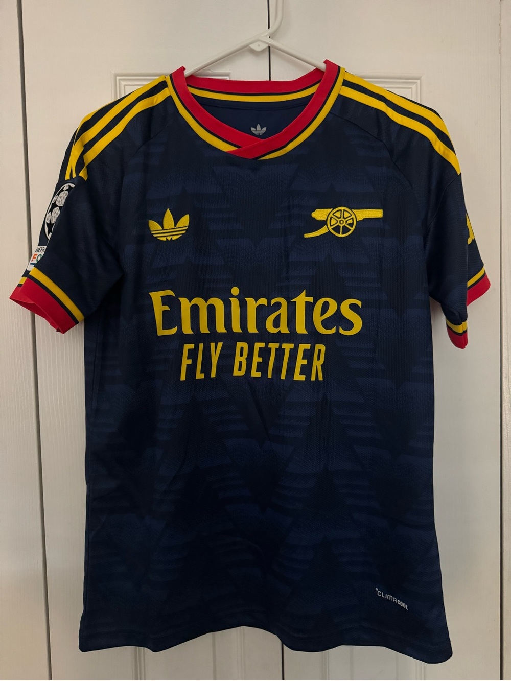 26/27 Adidas Arsenal Away Kit - #17 - Christos Tzolis
